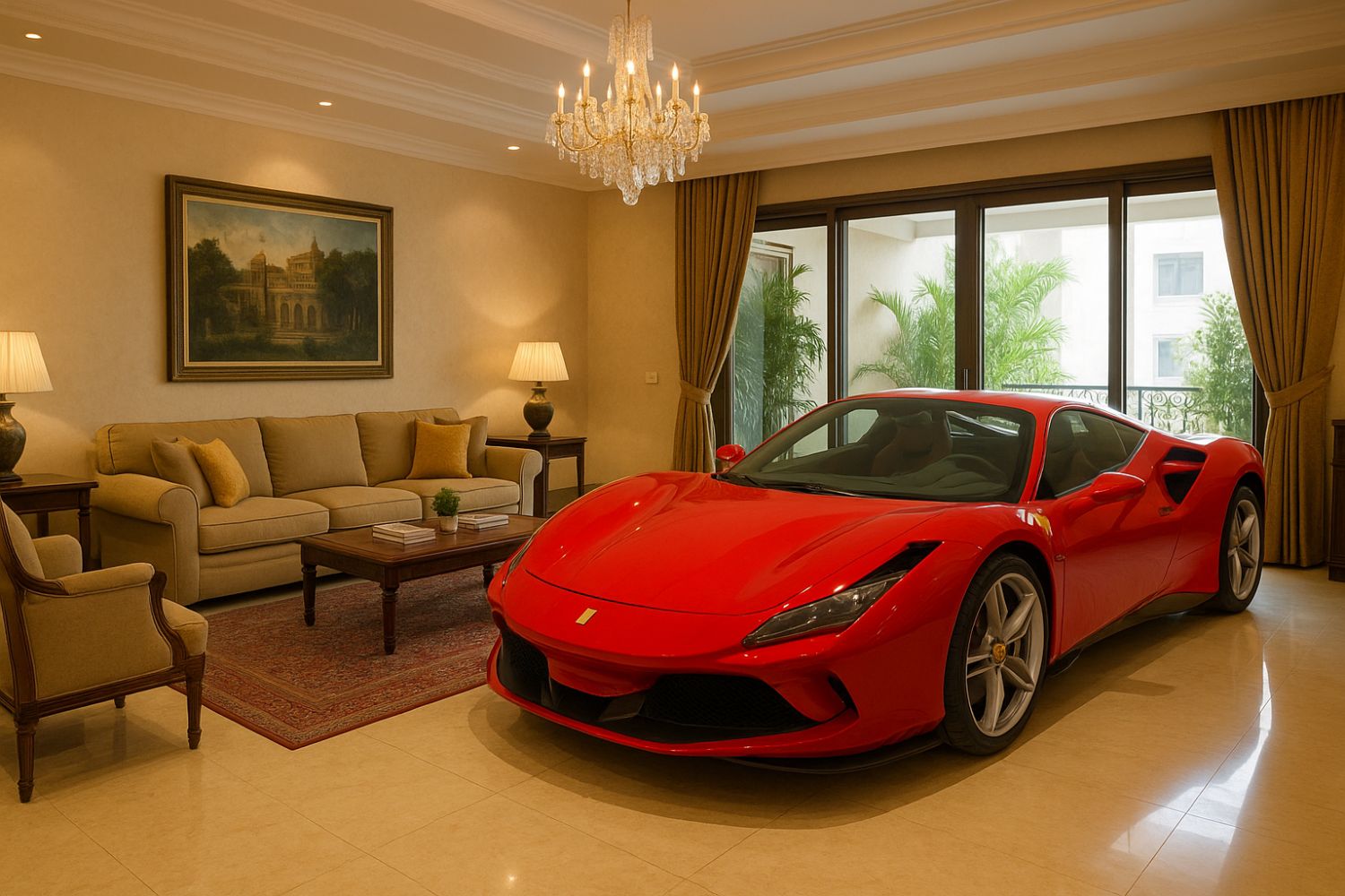 Parking Your Ferrari in Living Room