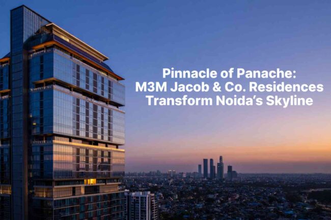 Pinnacle of Panache: M3M Jacob & Co. Residences Transform Noida’s Skyline