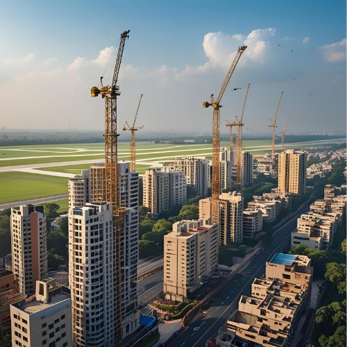 Noida Airport’s 10km Construction Ban: Impact on Real Estate Near Jewar